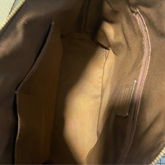 Coach Tan and Brown Signature Tote - Picture 6 of 6